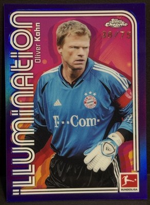 2025-26 Topps Chrome Bundesliga Legend GK Oliver Kahn Illumination