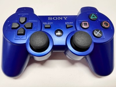 Sony PS3 DualShock 3 Wireless Controller   Blue OEM Original Tested