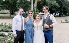David's Bridal Bridesmaid Dress