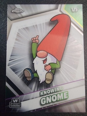 2026 Topps Chrome VeeFriends Knowing Gnome #109 Base Card