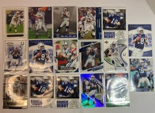 Peyton Manning Football Card Lot Of 17 NFL Cards Ex-Mt