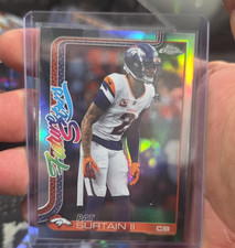 Topps 2025 Chrome Future Stars Refractor Pat Surtain II Denver Broncos #FS-22