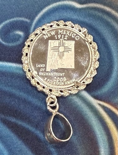 Proof New Mexico Pendant .925 Bezel