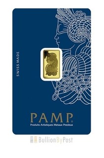 Gold bullion 2.5g Bar