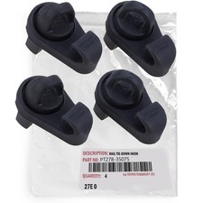 4PCS Truck Bed Tie Down Hooks Deck Rail For 2005~2024 Toyota Tacoma PT278-35075