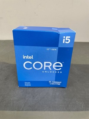 Intel BX8071512600KF Core i5-12600KF 3.7 GHz 10-Core LGA 1700 Processor - Black