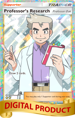 rarest cards in pokemon tcg pocket Pokemon Pocket TCG Card 2 Star Most Valuable Card Professor Oak Research