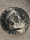 1955 Ben Frankln Half Dollar 90% Silver