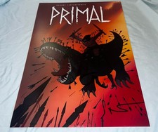 Genndy Tartakovsky Signed 12x18 Photo Primal With Proof