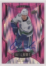 2020-21 Upper Deck Allure Rookie SP Magenta 37/75 Olli Juolevi #126 Auto 0i47