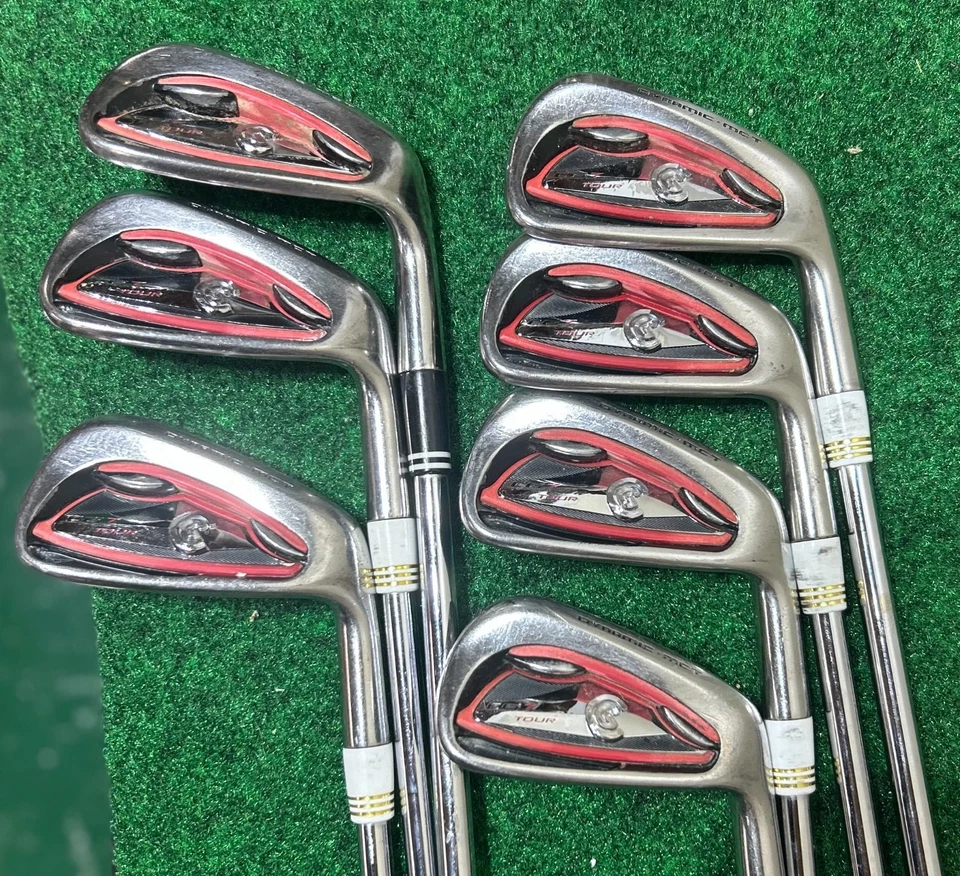 Used Cleveland CG7 Tour Iron Set 4-PW Project X 6.5 Extra Stiff Flex Steel - Image 2 of 4