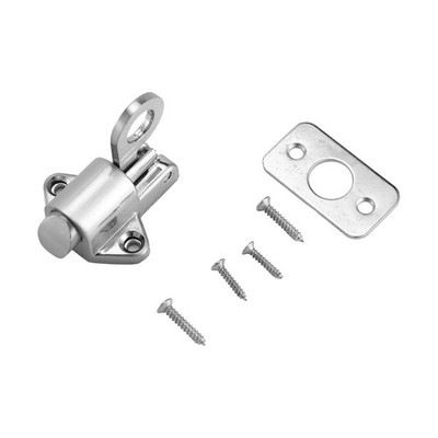 Home Security Spring Slide Bolt FenstertüR Automatic  Lock SelbstschließEnd F5C9
