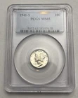 🔥 1941 S PCGS MS65 Mercury Dime 10c US Mint Silver Coin 90% Silver NICE!! ❤️