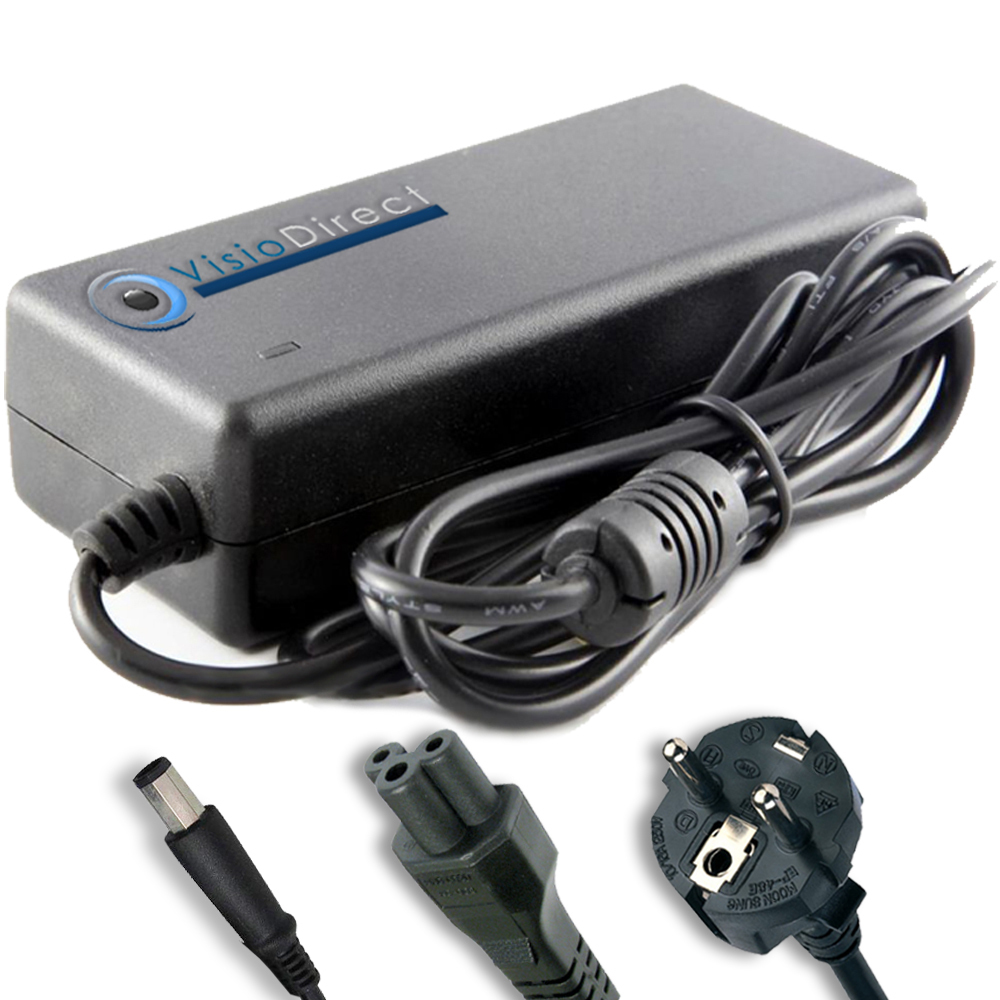 Alimentation Dell Inspiron LA65NS2-00 compacte pour télétravail et déplacements