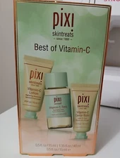 Pixi Skintreats Best Of Vitamin C, Vitamin-C Lotion, Tonic, Caviar Balm Mini Set