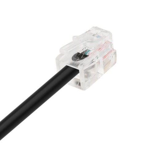 RJ9 4P4C męski na gniazdo 3,5 mm kabel adaptera z gniazdem słuchawkowym 3,5 mm do RJ9 - Zdjęcie 3 z 8