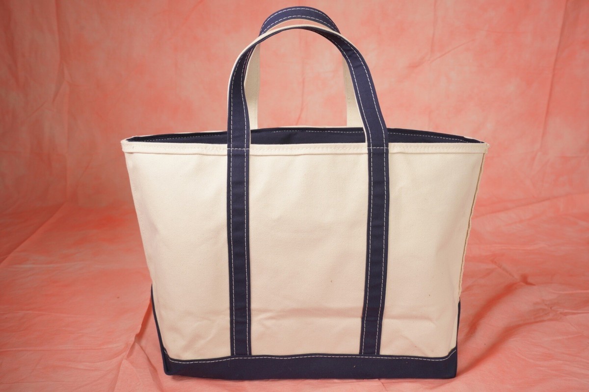L.L.Beanキャンバス ラージ トートバッグ　BOAT AND TOAT Boat and Tote®, Zip-Top