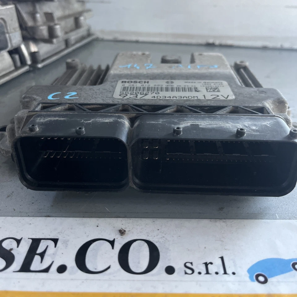 Centralina BOSCH 0281012882 ALFA ROMEO 147 W8 1.9 JTD 88kw 55206270 Diesel - Immagine 3 di 4