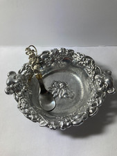 VINTAGE ARTHUR COURT 1997 Baby Bowl  Spoon W/ Bears
