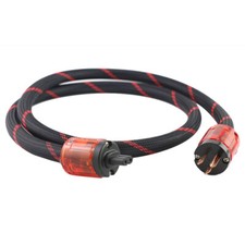 HIFI 16mm Copper US Power Cord Cable With Figure 8 IEC Female socket Audiophile