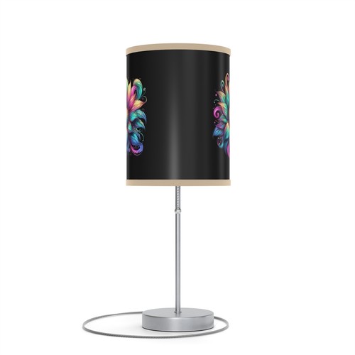 Colorful Floral Table Lamp, Home Decor, Unique Gift, Modern Lighting, Decorative - Picture 2 of 81