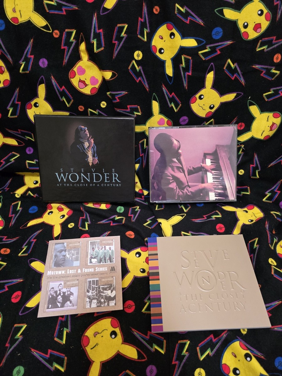 Stevie Wonder At The Close of a Century 4 CD Box Set + 92 page