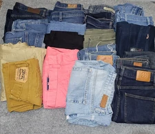 Reseller Bundle Wholesale Mix Mens Womens Juniors Jeans Pants 20 Piece Lot