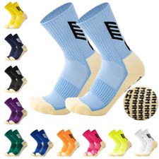 Mens Comfortable Football Everyday Socks Sports Outdoor Fashion Towel Socks