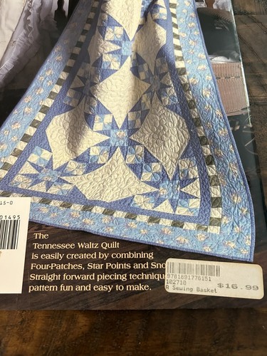 Quilt in a Day Tennessee Waltz Quilt Sue Bouchard Pattern Book Vtg Hard To Find - Picture 2 of 17