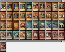 YuGiOh! Yugi's Dunkler Magier komplette, spielbare GOAT-Format DECK!