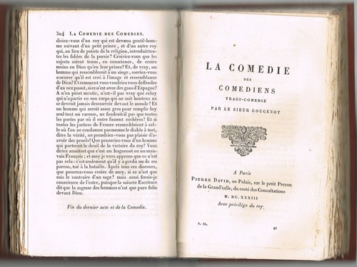 Ancien THÉÂTRE François depuis les Mystères jusqu'à CORNEILLE Éd JANNET 1856 T.9 - Picture 9 of 12