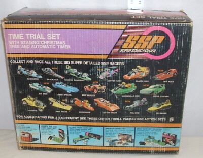 KENNER SSP TIME TRAIL RACE SET BOX ONLY | eBay