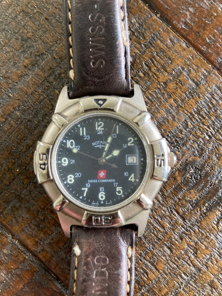 時計 ROTARY MILITARY EDITIONS ROTARY SWISS COMMANDO MENS WATCH/FREE SHIP IN USA | eBay
