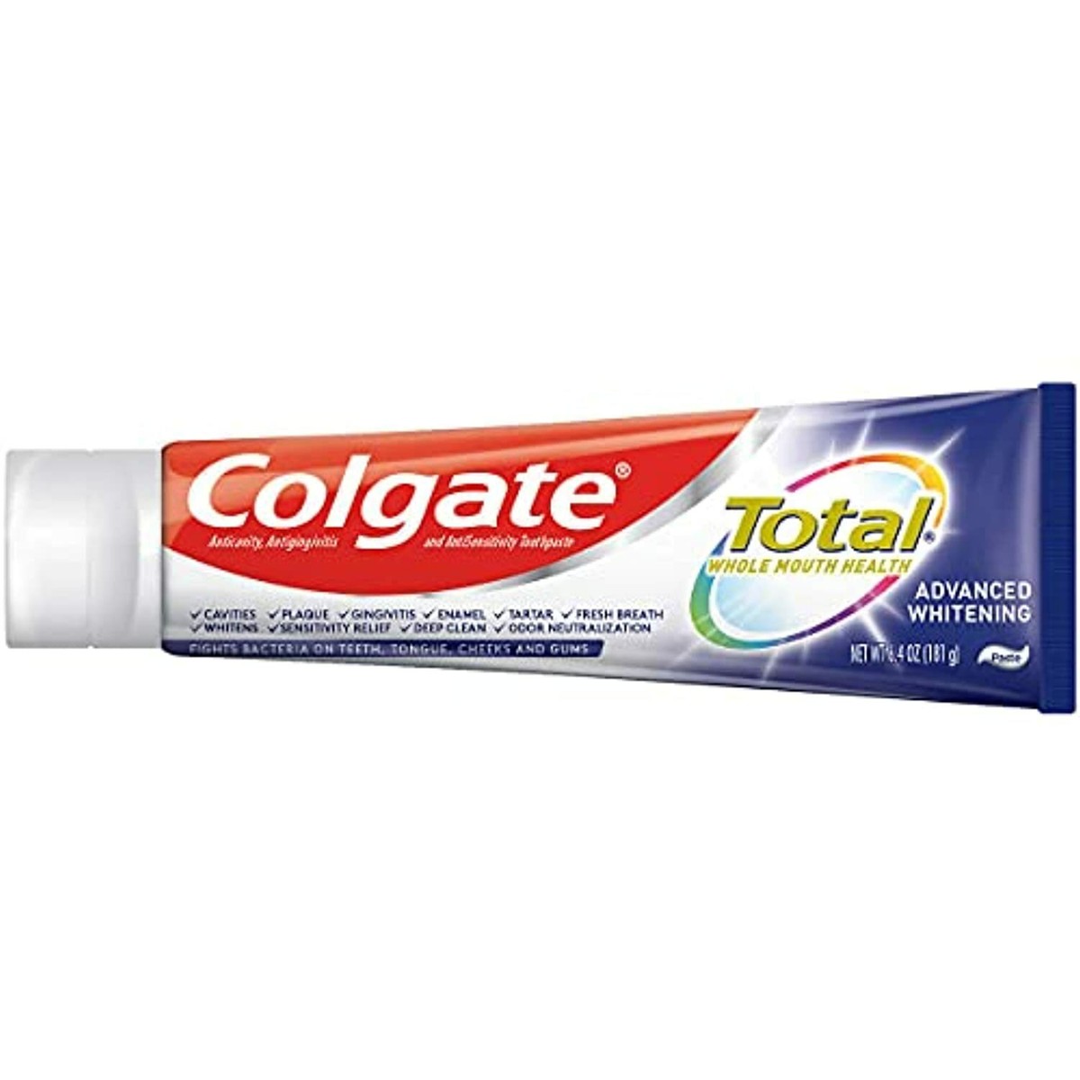 Pack De 6 Dentifrices Colgate Total Blanchiment - Soin Complet Et éclat