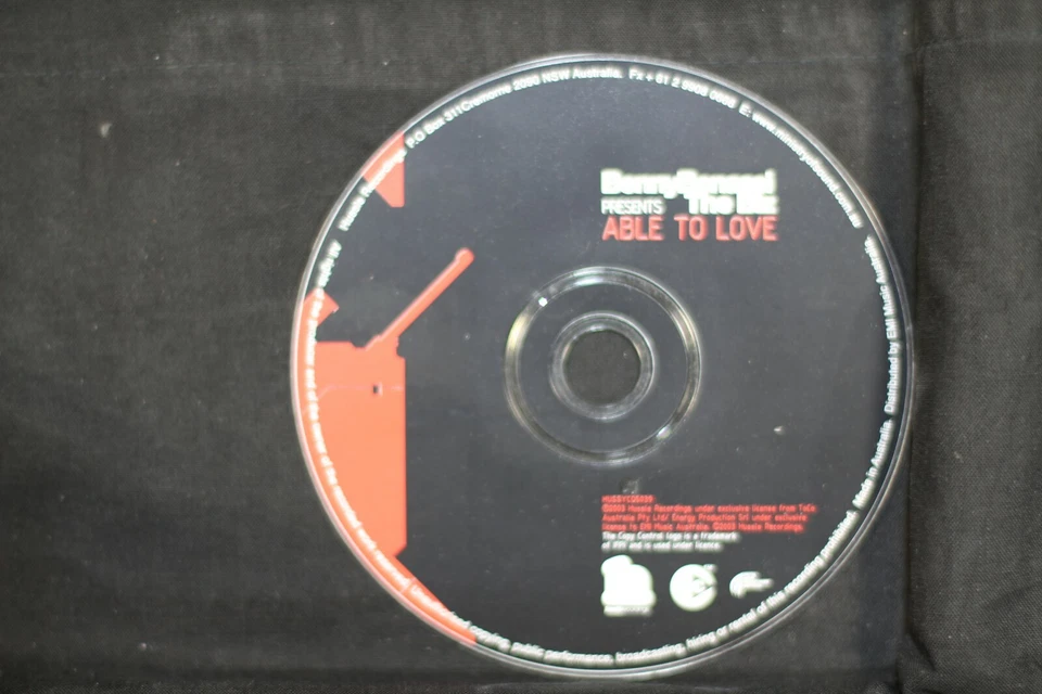 BennyBenassi Presents The Biz – Able To Love Single -  Trance, Electro (C450) - Image 2 of 2