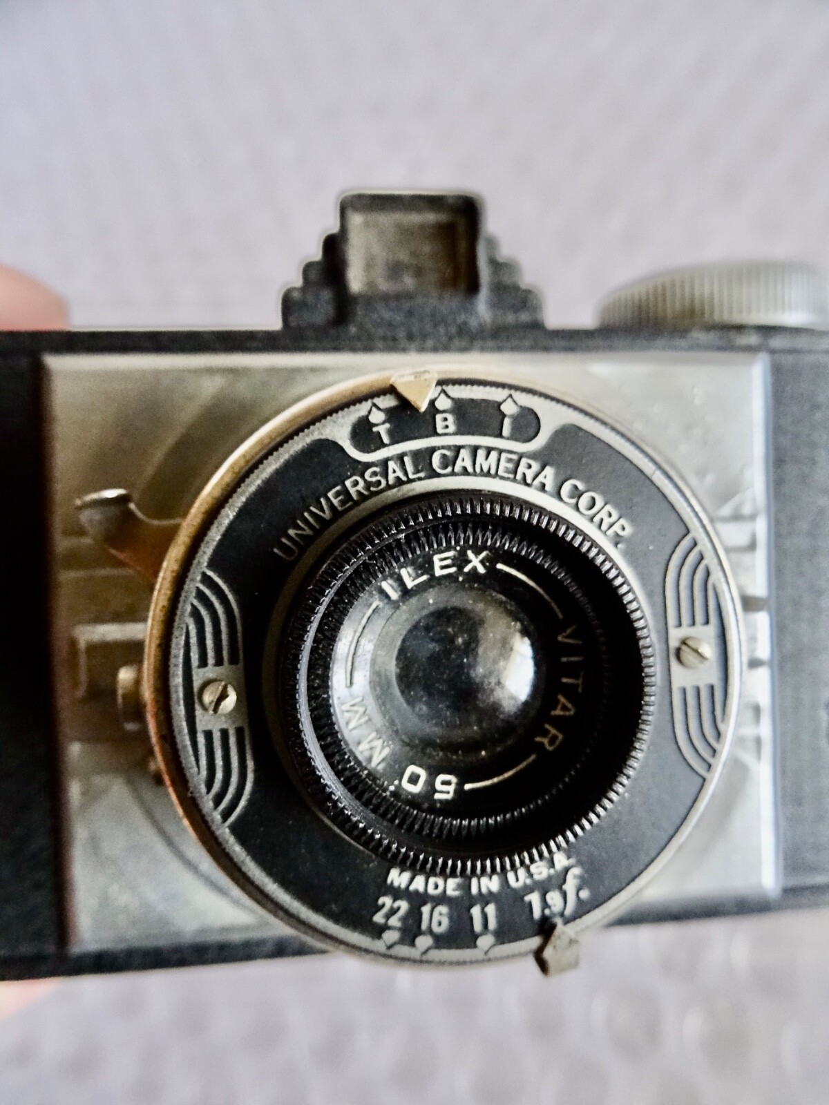 uNIVEX IRIS ANTIQUE VINTAGE UNIVERSAL CAMERA CORP ART DECO PHOTOGRAPHY neocurio