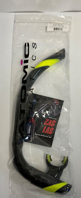 Atomic Aquatics SV1 Contour Snorkel, Black/Yellow, Snorkels, 06-0142-00