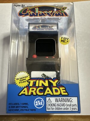 2017 Namco World's Smallest Tiny Arcade - Galaxian Game Keychain NIB