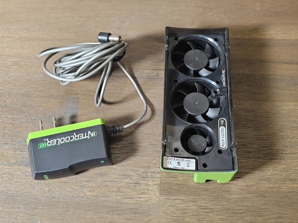 Nyko Intercooler TS - Xbox 360 - Black and Green Triple Fan Exhaust - Image 2 of 2
