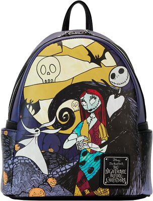 Loungefly Nightmare Before Christmas Mini Backpack : Spooky  display picture 2