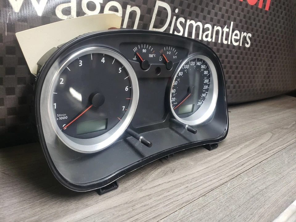 2009 Volkswagen Golf City BEV 5MT Immobilizer Ignition Key Lock Set Cluster ECU - Image 4 of 4