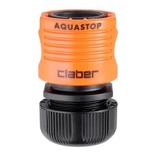 Claber 8603 Hose Connector with Aquastop