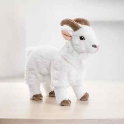 Uni Toys Gams Ziege groß Bergziege stehend Kuscheltier Plüschtier Stofftier