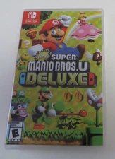Replacement Case (NO GAME) New Super Mario Bros. U Deluxe Nintendo Switch