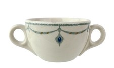 Sterling China Restaurant Ware Jewel and Swag Double Handled Bouillon Cup