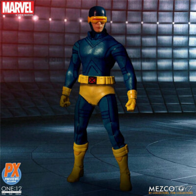 Mezco Toyz 1:12 Marvel X-Men Cyclops Action Figure Model