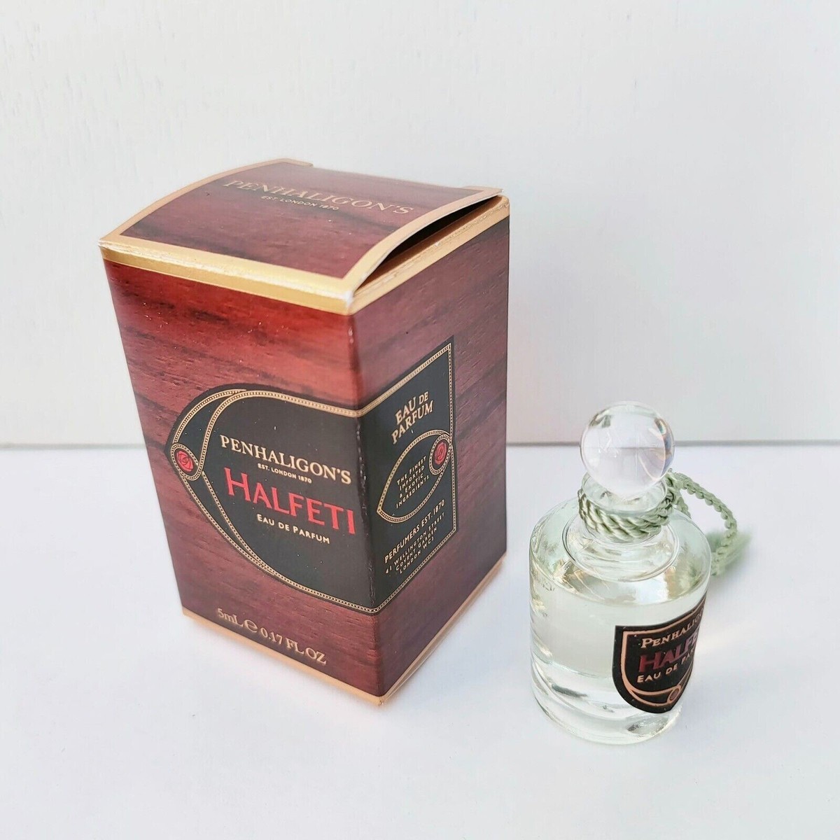Penhaligon's HALFETI 5ML EDP New Miniature EDP Boxed