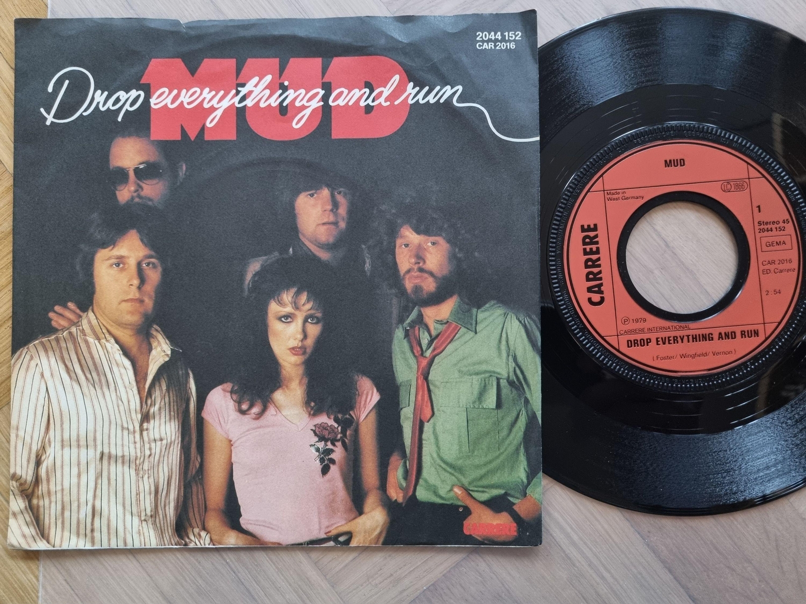 7"" Single Mud - Drop everything and run Vinyl Germany