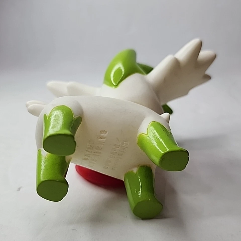 Boneco de vinil 2008 Pokemon Finger Puppet 2.5" Shaymin Nintendo Bandai - Imagem 3 de 3