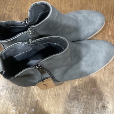 grey dress boots women Steel Suede Suede Leather Chelsea Boots, Women's 2582 Wavsuf Womens Dress Shoes Wide Width Short Ankle Jeossy Women's Ankle Boots Thick